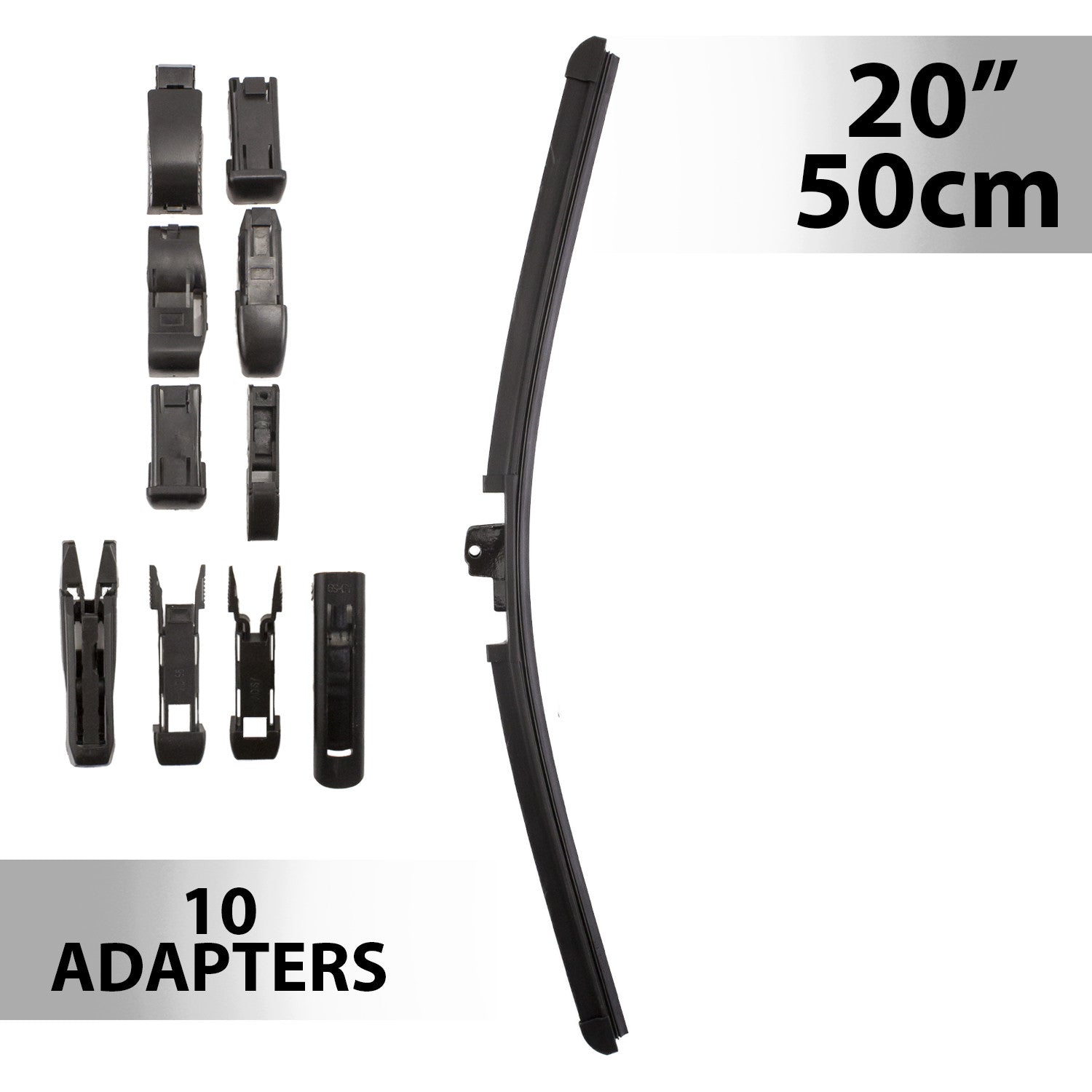 Ștergător profesional 20"/50cm - multiadaptor - CARGUARD Carguard - imagine 1