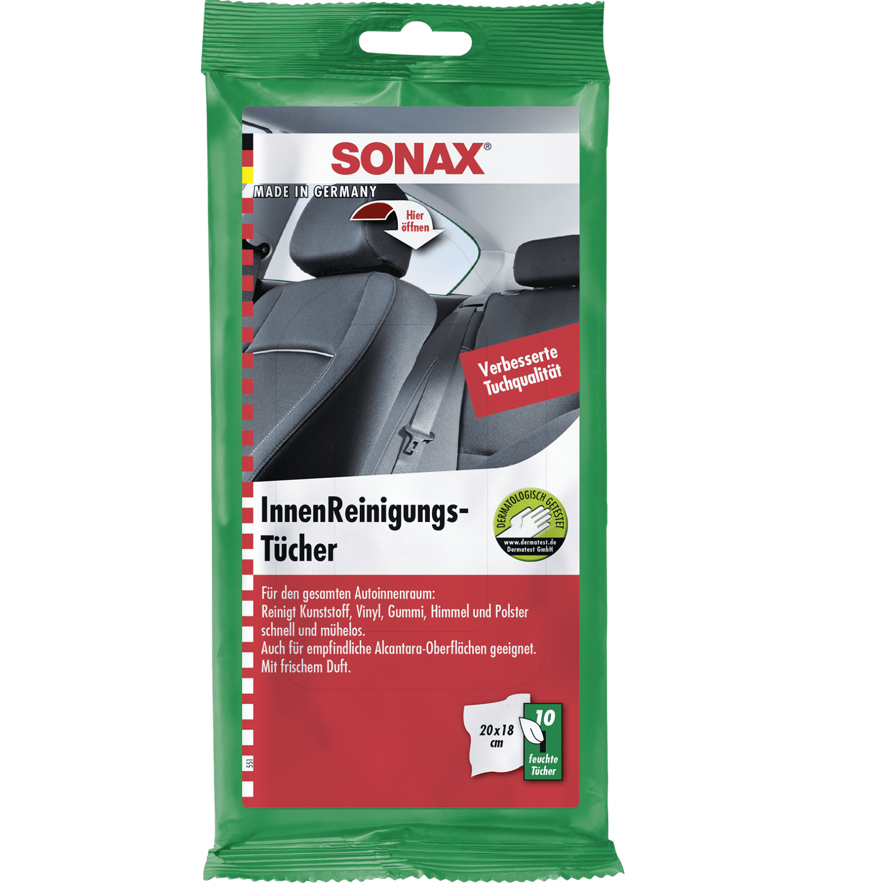 SONAX Servețele umede universale pentru suprafețe interioare, cod 415900 Sonax - imagine 1
