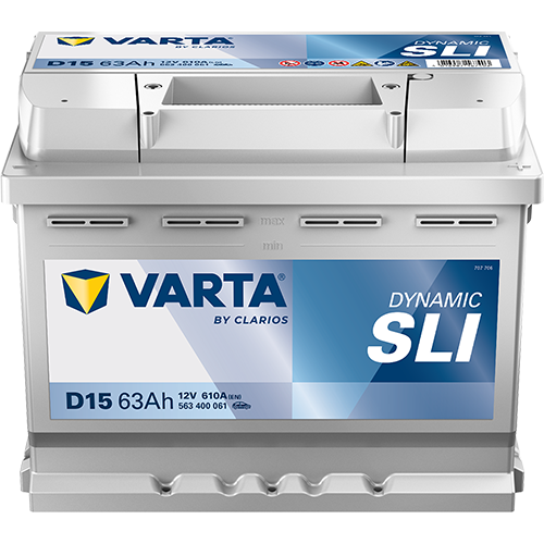 Acumulator SLI Dynamic 63 Ah Varta - imagine 1
