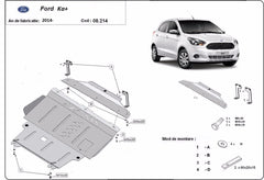 Scut metalic motor, cutie de viteză MTR - imagine 1