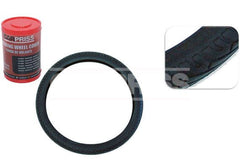 Husa Volan Silicon Negru 37-45 CM Model TIRE Carpriss - imagine 1