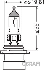 Bec Osram Original HB4A 12V 51W P22d Osram - imagine 2