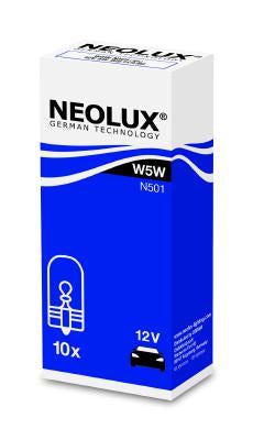 Bec Neolux W5W 12V 5W W2.1X9.5D Set 10 buc Neolux - imagine 1
