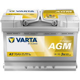Acumulator Varta SILVER dynamic AGM 70Ah 760 A Varta - imagine 1