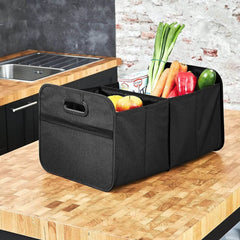 Organizator portbagaj pliabil, rezistent, spatios, negru Nigrin - imagine 3