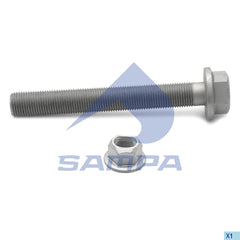 Surub cu piulita amortizor vagon M16x1.5 | Lungime 138.4 mm Sampa - imagine 1