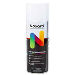 Vopsea spray 450 ml Alb Boreal Noxaro - imagine 1