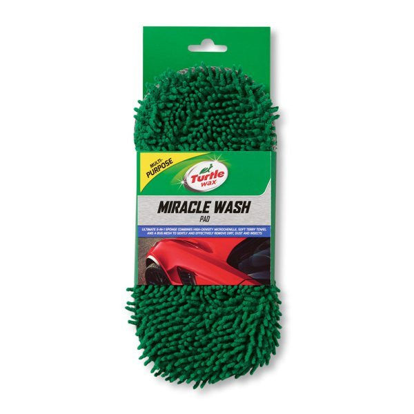 Burete spalare auto din microfibra Turtle Wax Miracle Wash Pad Turtle Wax - imagine 1