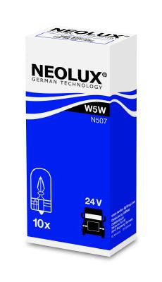 Bec Neolux W5W 24V 5W W2.1X9.5d Set 10 buc Neolux - imagine 1