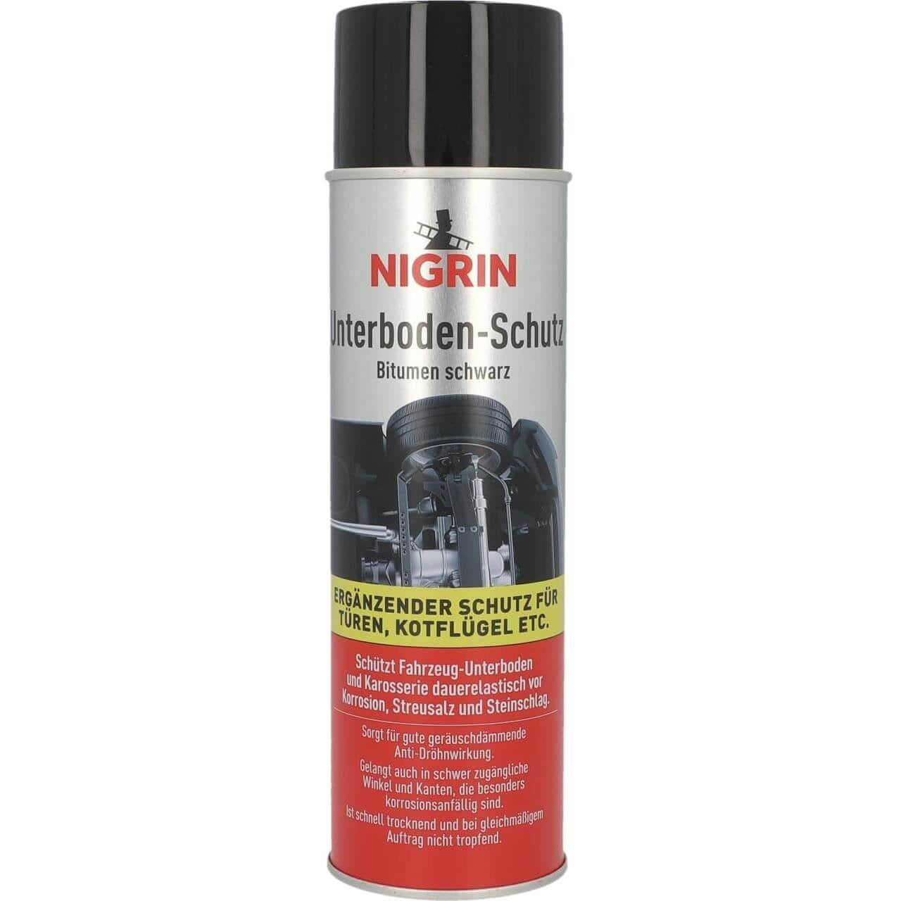 Spray cu bitum, Nigrin, negru, 500 ml Nigrin - imagine 1