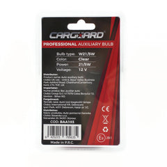 CARGUARD - Set de 2 becuri auto W21/5W; T20; W3×16q Carguard - imagine 2
