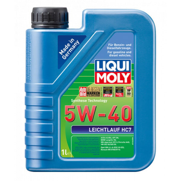 Ulei motor turisme Liqui Moly Leichtlauf HC7 5W40 1L Liqui Moly - imagine 1