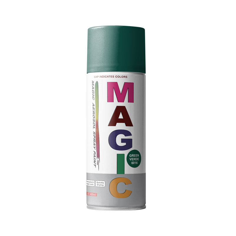 Magic - Vopsea spray Verde 6016 400 ml Magic - imagine 1