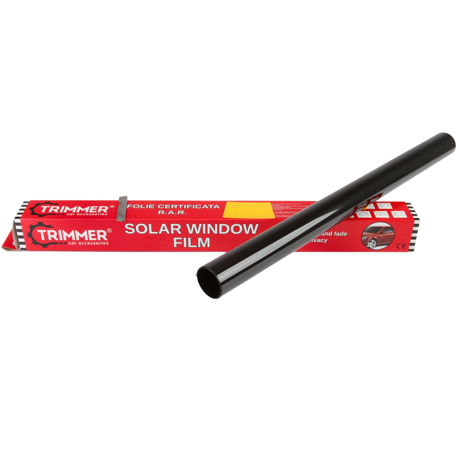 Folie geam 50x300 cm S.D. Black TRIMMER - imagine 1