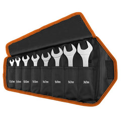 Set 8 chei duble fixe, 5.5-27mm, super subtiri, in husa textila Neo Tools - imagine 1