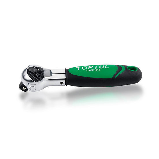 Clichet cap rotativ 3/8, 1/4 160 mm Toptul - imagine 1
