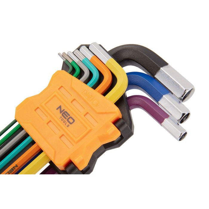 Chei imbus 1.5-10 mm 9 buc -set Neo Tools - imagine 1
