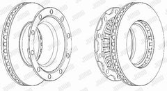 Disc frana spate stg/dr Jurid Jurid - imagine 1