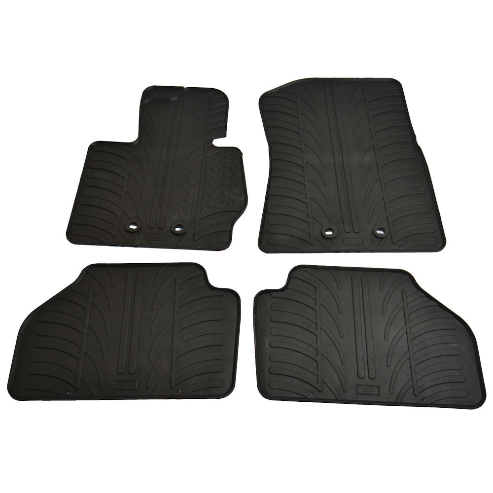 Covorase cauciuc Bmw X4 2014-, presuri Gledring culoare Negru, 4buc. Gledring - imagine 1