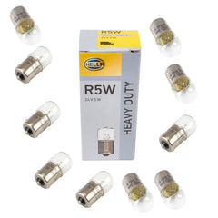 Bec Hella R5W 24V 5W BA15s Hella - imagine 1
