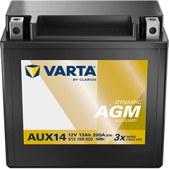 Acumulator Varta SILVER dynamic Aux 13 Ah 200A Varta - imagine 1