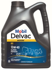 Ulei motor Mobil Delvac Modern Super Defense V4 15W40 4L Mobil - imagine 1