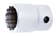 Cheie tubulara Unior 1/2" 12 PT 18 MM Unior - imagine 1