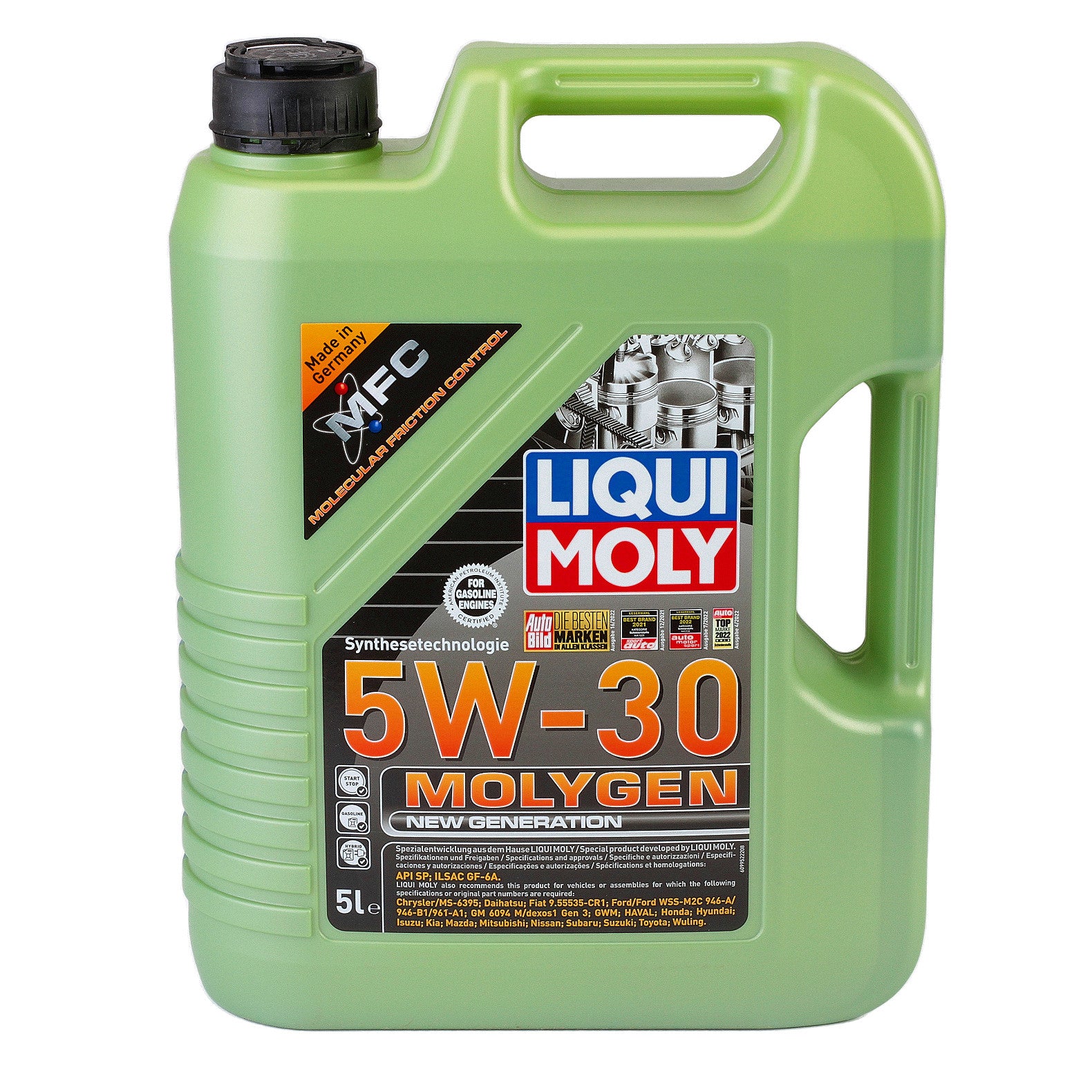 Ulei motor Liqui Moly Molygen New Generation 5W30 (9952) 5L Liqui Moly - imagine 1
