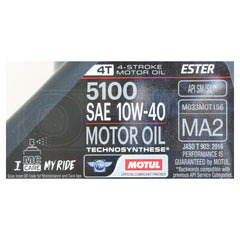 Ulei motor Motul 5100 10W40 4T 1L Motul - imagine 2