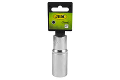 TUBULARA CROMATA BIHEXAGONALA LUNGA - XZN 1/2` 15 MM JBM