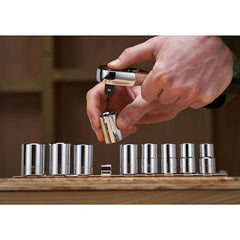 Set de clicheți și chei tubulare STANLEY® 1/2 in., 72 de dinți, 10 buc. Stanley - imagine 2