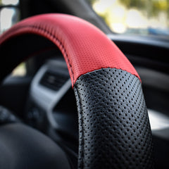 HUSA VOLAN ROSU SI NEGRU 37-39 CM