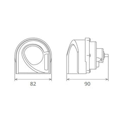 SET CLAXOANE ELECTROMAGNETICE, TIP MELC, 24V 3A+3A TON INALT & JOS, DESIGN LIGHT