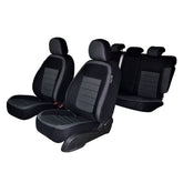 SET HUSE SCAUN UMBRELLA PENTRU DACIA DUSTER 2018-2021 (BANCHETA FRACTIONATA) CU TETIERE SPATE IN FORMA DE L