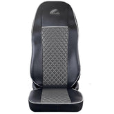 SET HUSE SCAUN TRUCK UMBRELLA PENTRU SCANIA SERIA R 2006-2020 PIELE ECOLOGICA NEAGRA+GRI