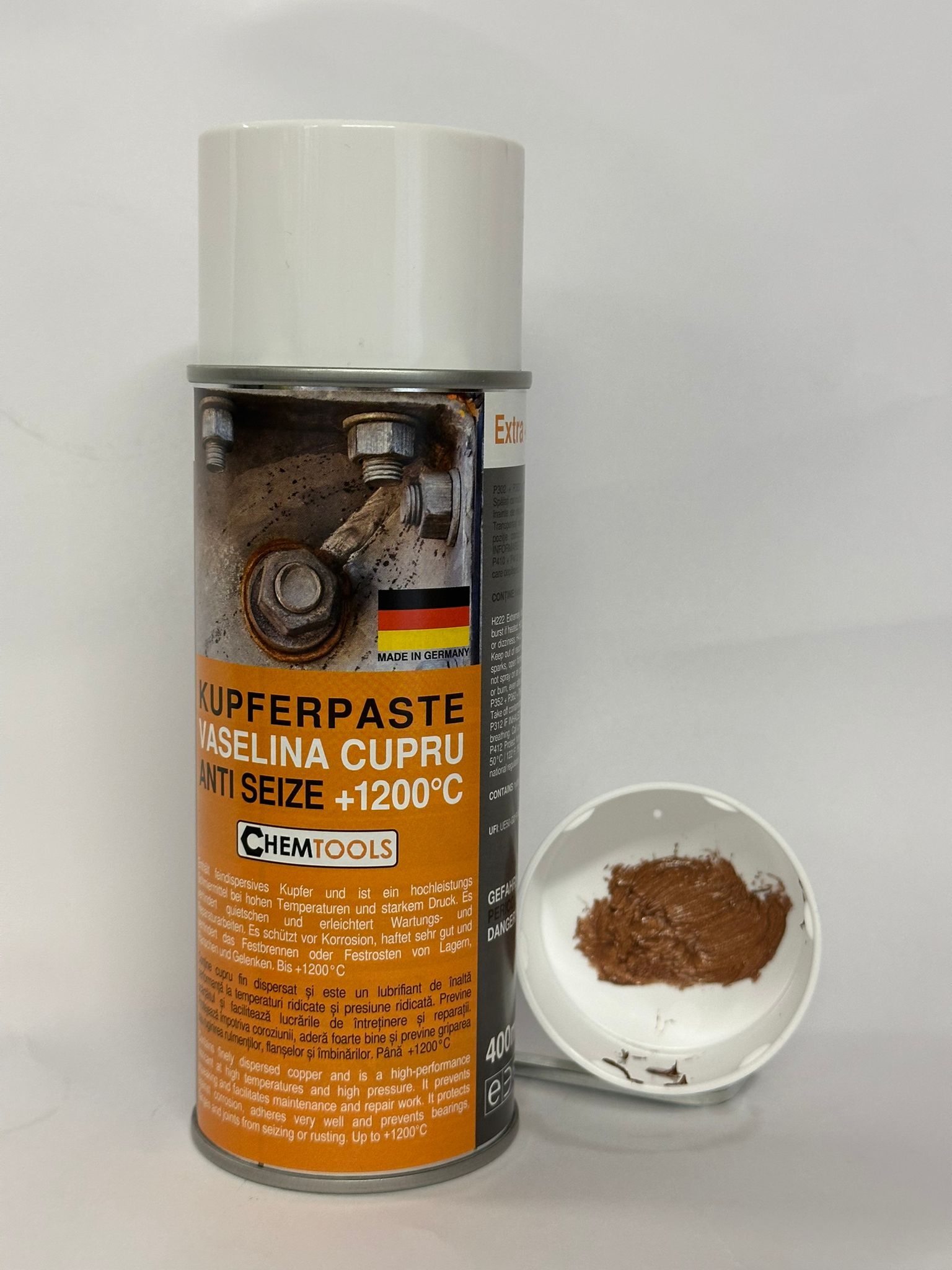Spray vaselina cupru 400 ml Teomtech - imagine 1