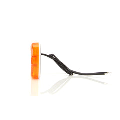 LAMPA GABARIT LED 904 W128, 12V-24V, POZITIE PORTOCALIU WAS
