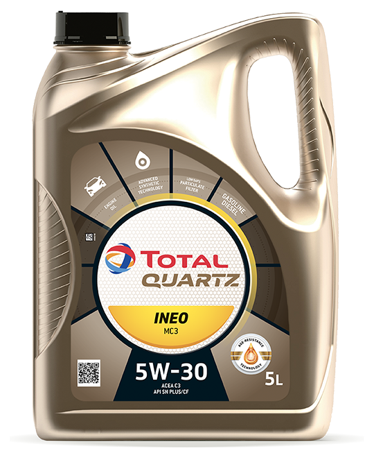 Ulei motor Total Quartz Ineo MC3 5W30 5L Total - imagine 1