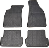 Covorase cauciuc Audi A4 8E (B6 B7) 2001-2006 Seat Exeo, Gledring , 4 buc. Gledring - imagine 1
