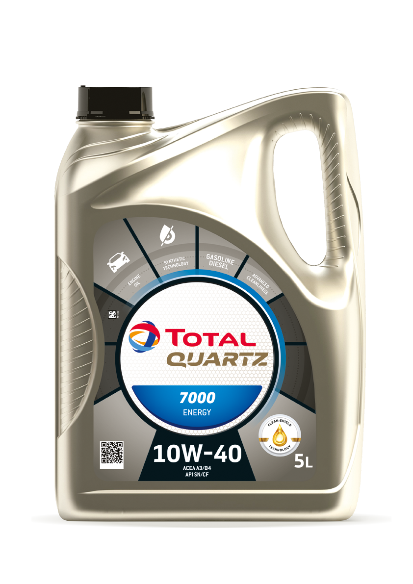 Ulei motor Total Quartz 7000 Energy 10W40 5L Total - imagine 1