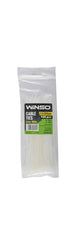 Coliere plastic 2,5x200 Alb - Set 100 buc Winso - imagine 1
