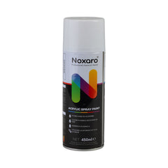 Vopsea spray 450 ml Alb Lucios Noxaro - imagine 1