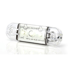 LAMPA GABARIT LED 710 W97.1, 12V-24V, POZITIE ALB WAS