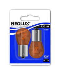 Bec Neolux PY21W 12V 21W BAU15S Neolux - imagine 1