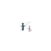 CLIPS FIXARE PENTRU TOYOTA 6X13.3MM - NEGRU SET 10 BUC