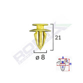 CLIPS TAPITERIE PENTRU VW/FORD/SEAT SET 10 BUC