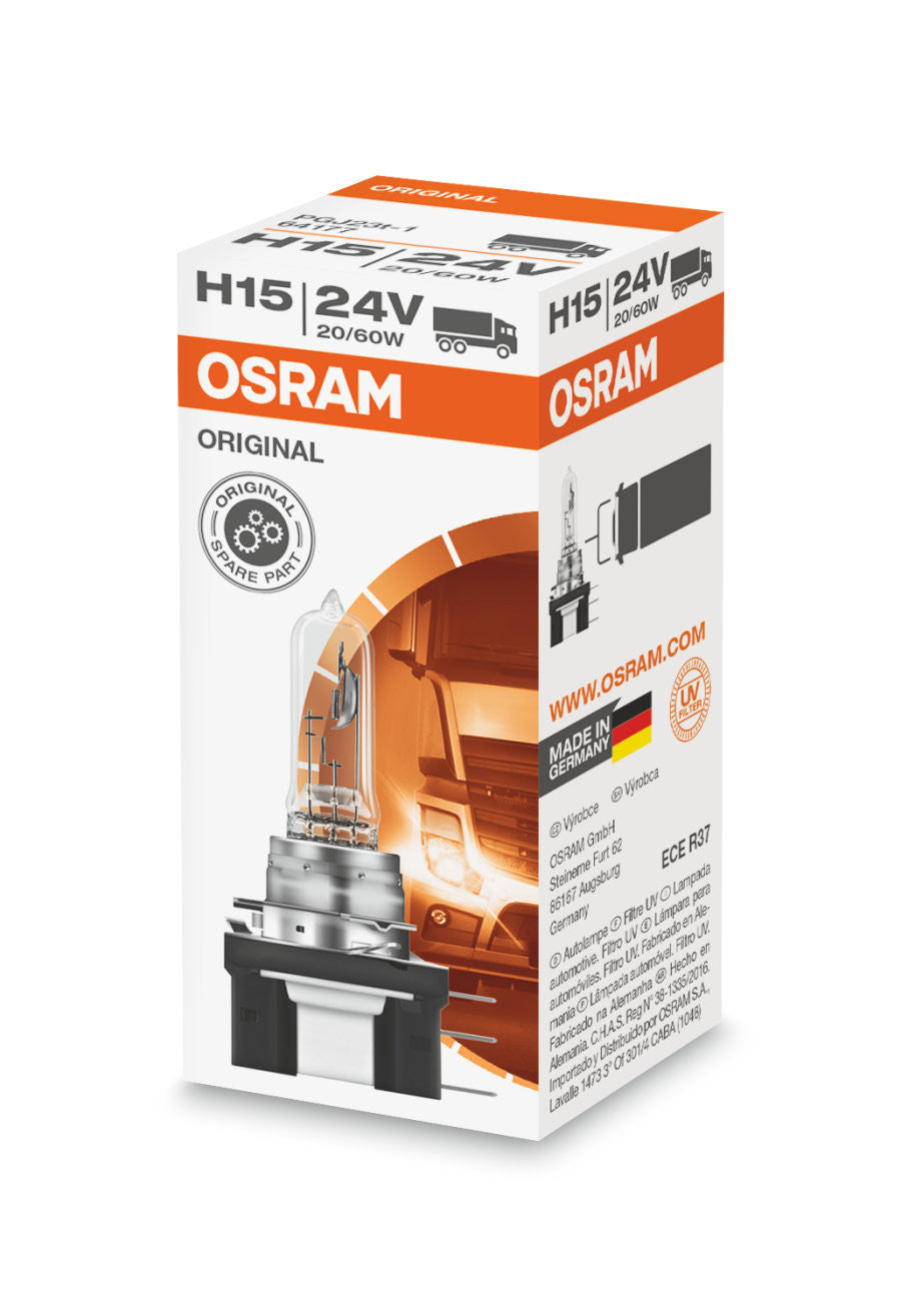 Bec Osram Original H15 24V 60/20W PGJ23t-1 Osram - imagine 1