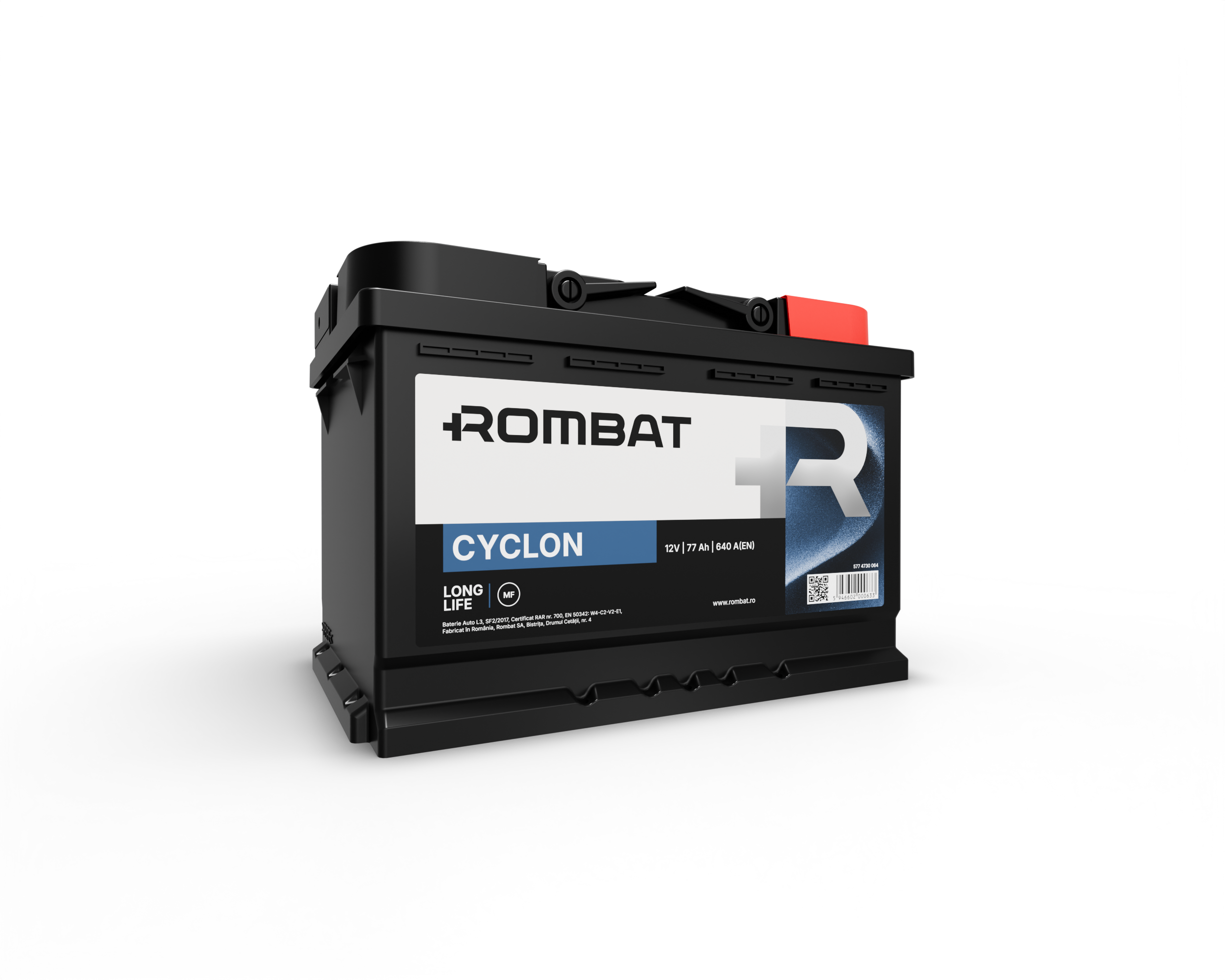 Acumulator Rombat Cyclon 77 Ah Rombat - imagine 1