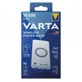 Acumulator extern Wireless Power Bank 10.000 mAh Varta - imagine 1