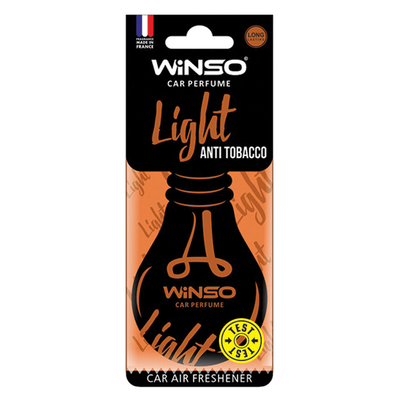 Odorizant auto Winso Light card Anti Tobacco Winso - imagine 1